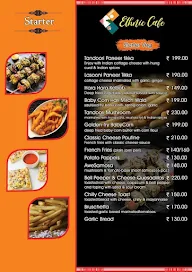 Ethnic Cafe menu 3