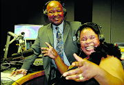 Radio legends Thozamile ‘Sir Thoz’ Nyakatya and Zola Kaso Majiza in 2015