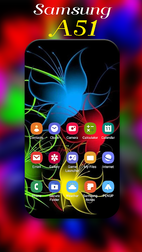 Themes for Samsung Galaxy A51launcher for Galaxy