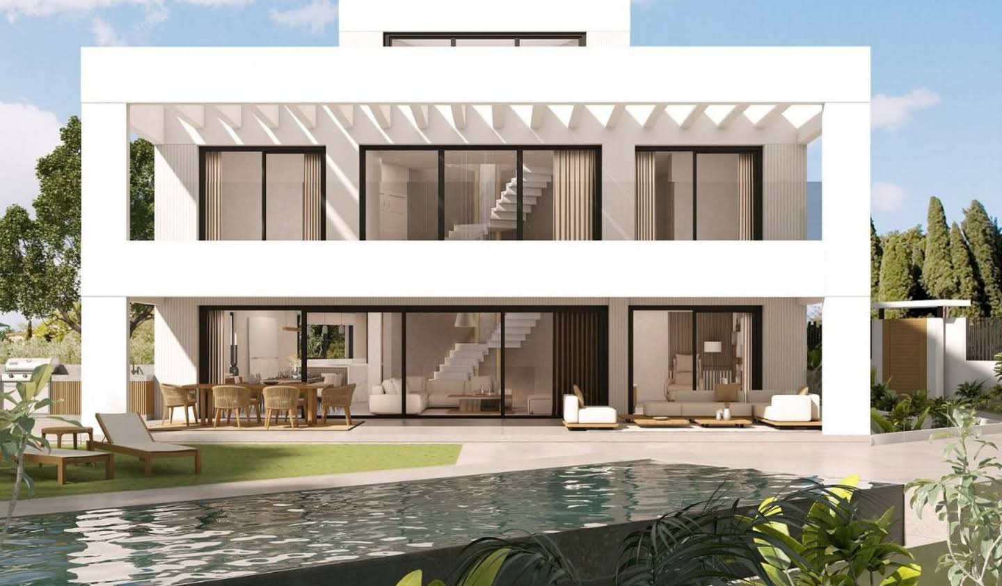 House with pool and terrace Marbella