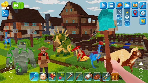 JurassicCraft Free Block Build  Survival Craft