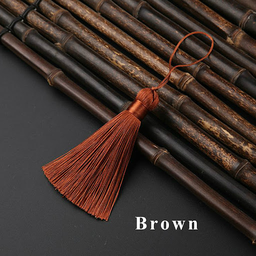 Title 10, Polyester Tassel Chinese Knot Bookmark Artifici...