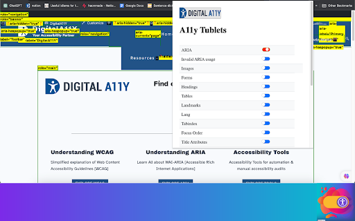 DigitalA11Y Tublets