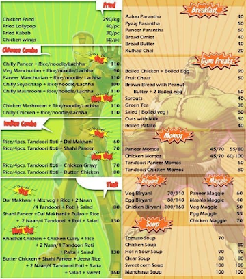 Fatafat Fast Food menu 