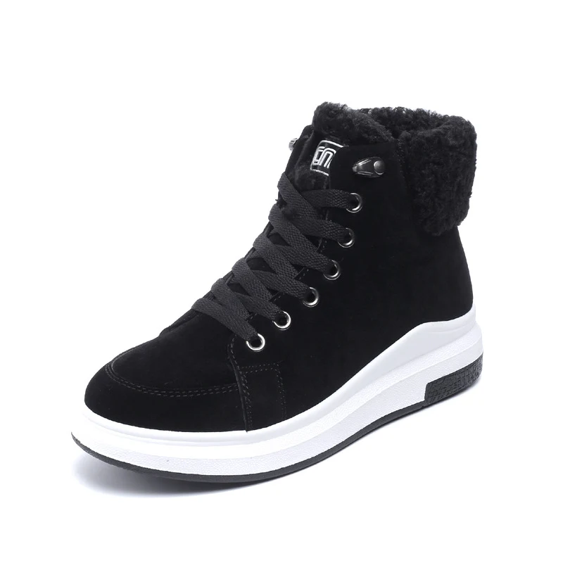 Stivali Martin alti da donna con cotone Scarpe da donna calde e confortevoli Ideali per inverno e autunno Design moderno e protezione ottimale