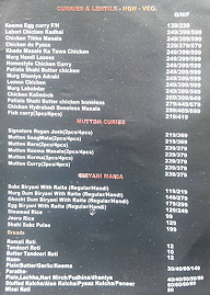 Angithi Restaurant menu 2