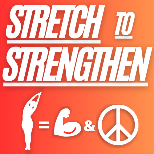 stretch to strengthen square logo