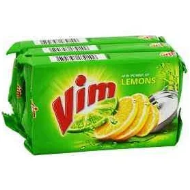 Vim Fresh Lemon Dishwash Bar - 115*4 gm