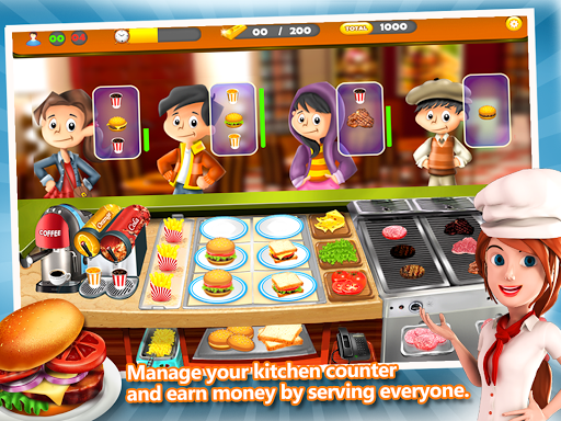 Fast Food Street Tycoon