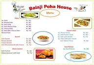 Balaji Poha House menu 1