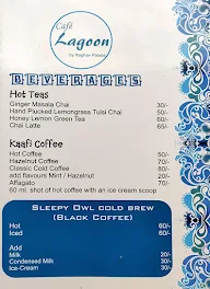 Cafe Lagoon menu 1