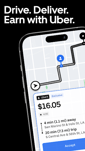 Screenshot Uber - Driver: Drive & Deliver