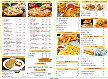 Pizza Delhi Food menu 