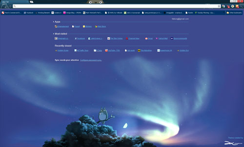 Totoro chrome extension