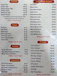 Bikaner Sweets & Restaurant menu 1