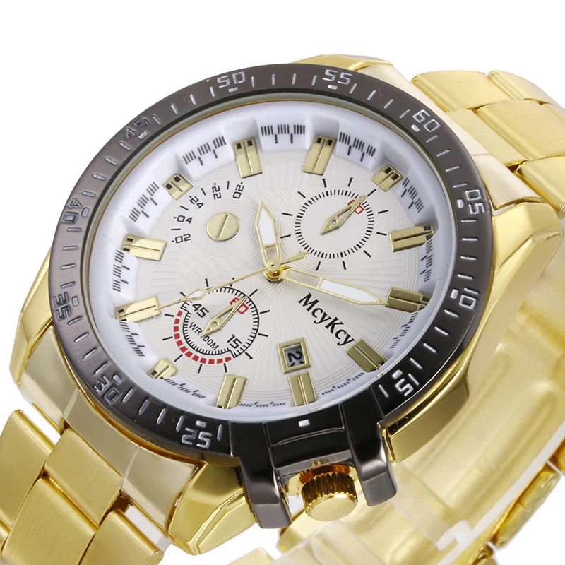 Stalen band horloge voor heren, enkele kalender, zakelijke horloge, een stijlvolle en betrouwbare keuze voor dagelijks gebruik.