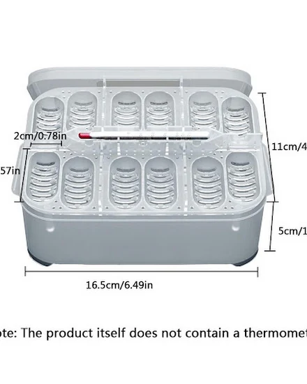 Reptile Breeding Box Professional Reptile Hatching Box Li... - 2