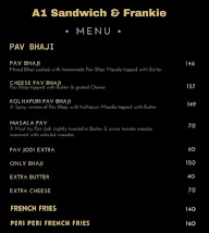 A1 Sandwich & Frankie menu 6