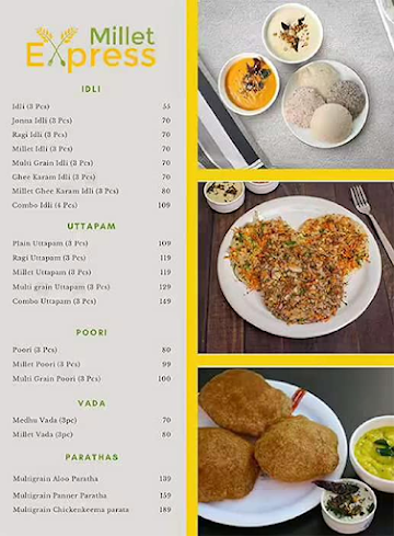 KK South Indian Food Corner menu 