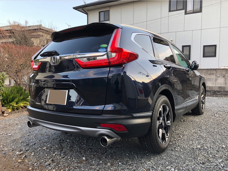 CR-Vの愛車のお尻はこんな感じ・スタッドレスタイヤ嫌いに関するカスタム事例の投稿画像1枚目