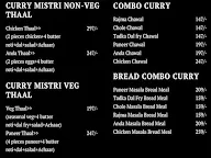 The Curry Mistri menu 4