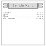 Shree Saraswathi menu 1