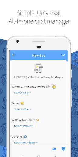 Screenshot Wasavi: Auto message scheduler