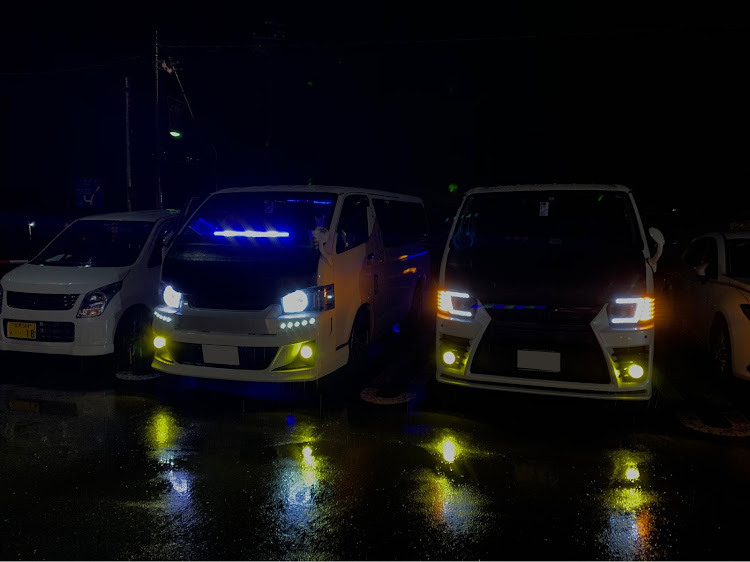 レジアスエースのピンクヤンキー・怖い・200系ハイエース・フレーダーマウス・BEECASに関するカスタム事例の投稿画像2枚目