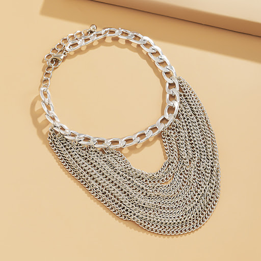 Title 4, Womens Temperament Multi-layer Tassel Hip-hop ...