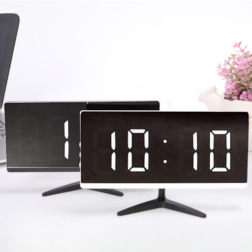 Title 1, Creative Borderless Bedside Alarm Clock Persona...