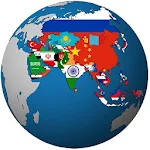 Cover Image of Tải xuống QUIZ - political map of Asia with national flags 8.1.1z APK