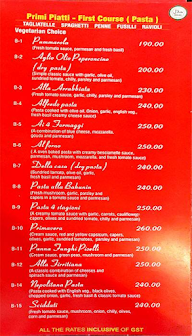 Scirocco menu 1