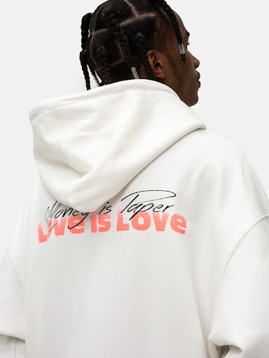 Title 4, Lovers 480g Flame Love Top Loose Trend Hoodie, ...