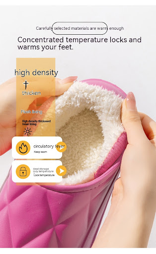 Title 4, Thermal Cotton Slippers for Home, Outdoor, and ...
