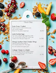 Mrs. Wilson's Cafe menu 1