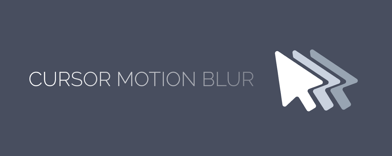 Cursor Motion Blur Preview image 2