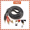 Dây Loa 1 - 2 Dây 1 Đầu 3.5Mm Ra 2 Đầu Hoa Sen Đen/ Trắng Xịn Av 3 Ra 3 Dài 1.5M 3M 5M Cao Cấp Mới 100% Tại Vnet