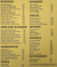 Pick N Go Burger menu 1