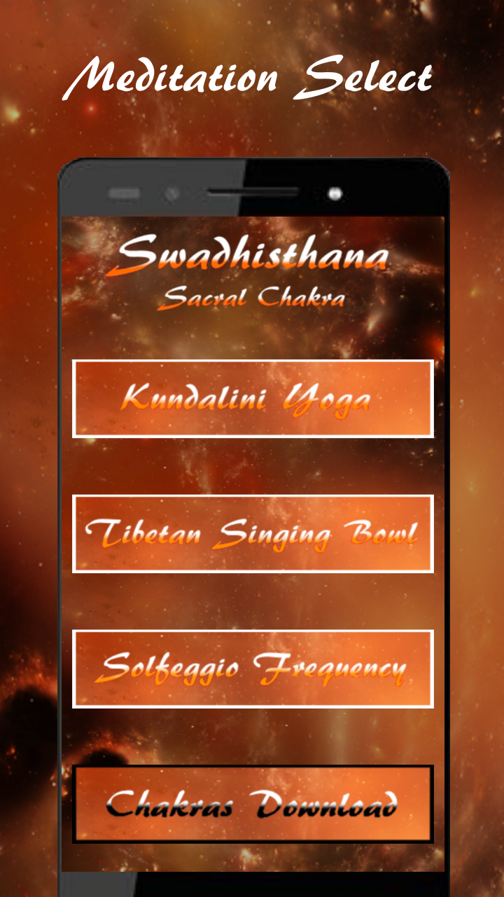 Android application Svadhisthana Sacral Chakra screenshort