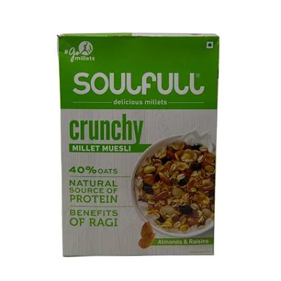 Soulfull Millet Crunchy Muesli - 400 gm