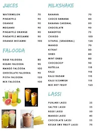 Sobo Juices And More menu 1