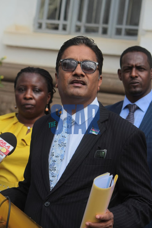 CEC Health Nairobi county Hitan Majevda during a press conference at City Hall on March 17,2020 /EZEKIEL AMINGA