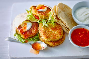 Chickpea burgers
