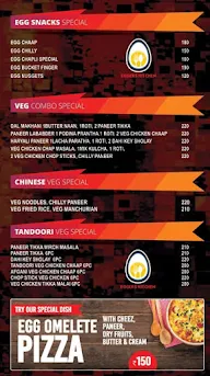 Eggers Kitchen menu 1