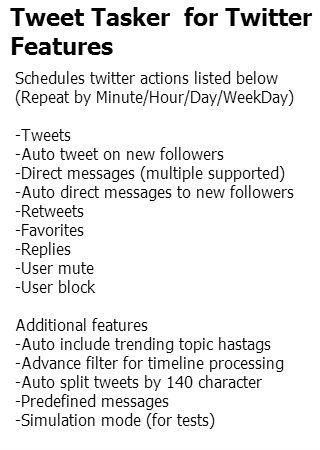 Tweet Tasker Pro for Twitter