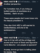 Nina Hastie Screenshot.