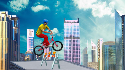 BMX Bike Stunt 2018: jeu de parkour de vélo Tricky captures d'écran apk mod pirater preuve 1