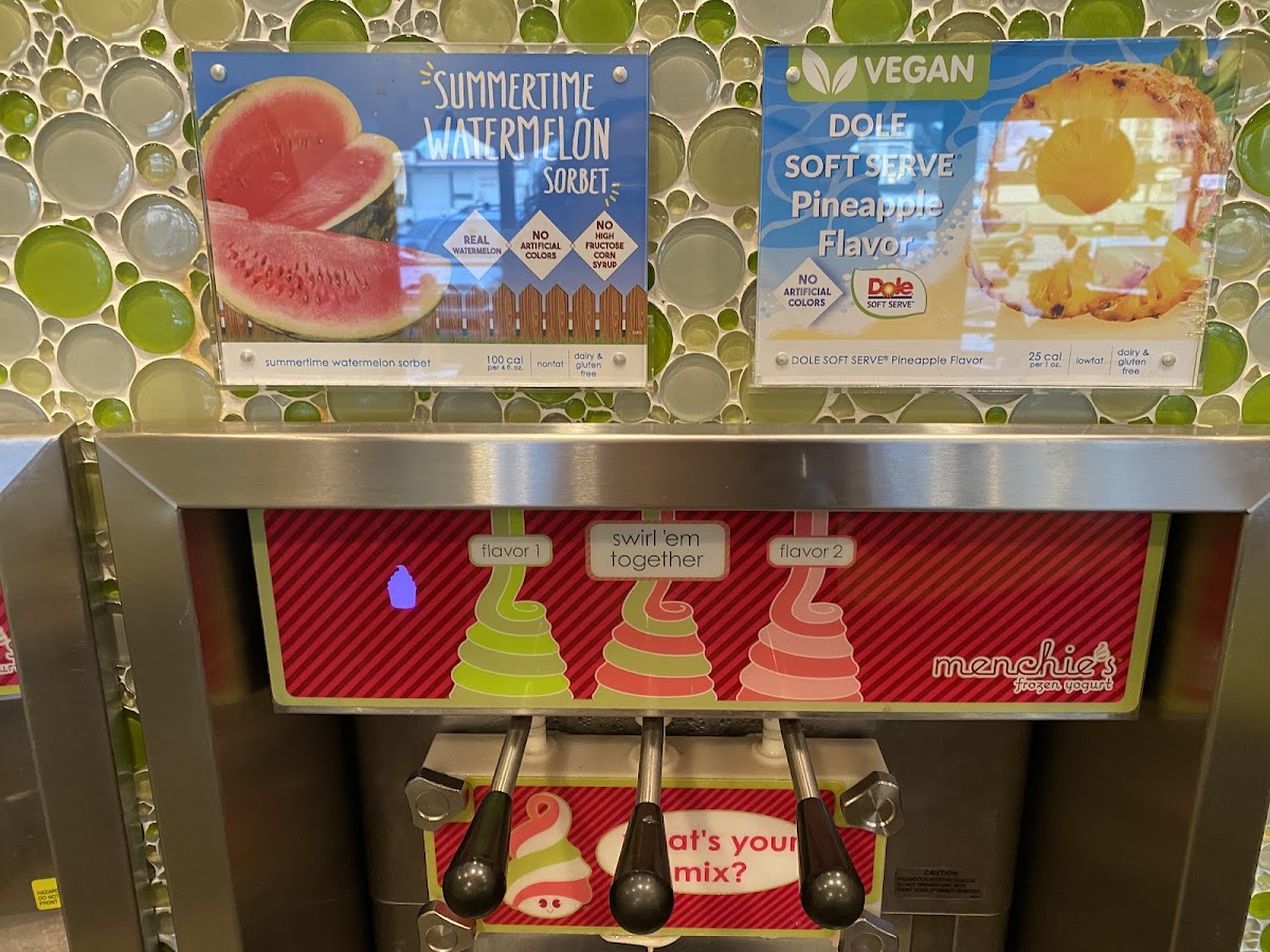 Gluten-Free at Menchie's Frozen Yogurt