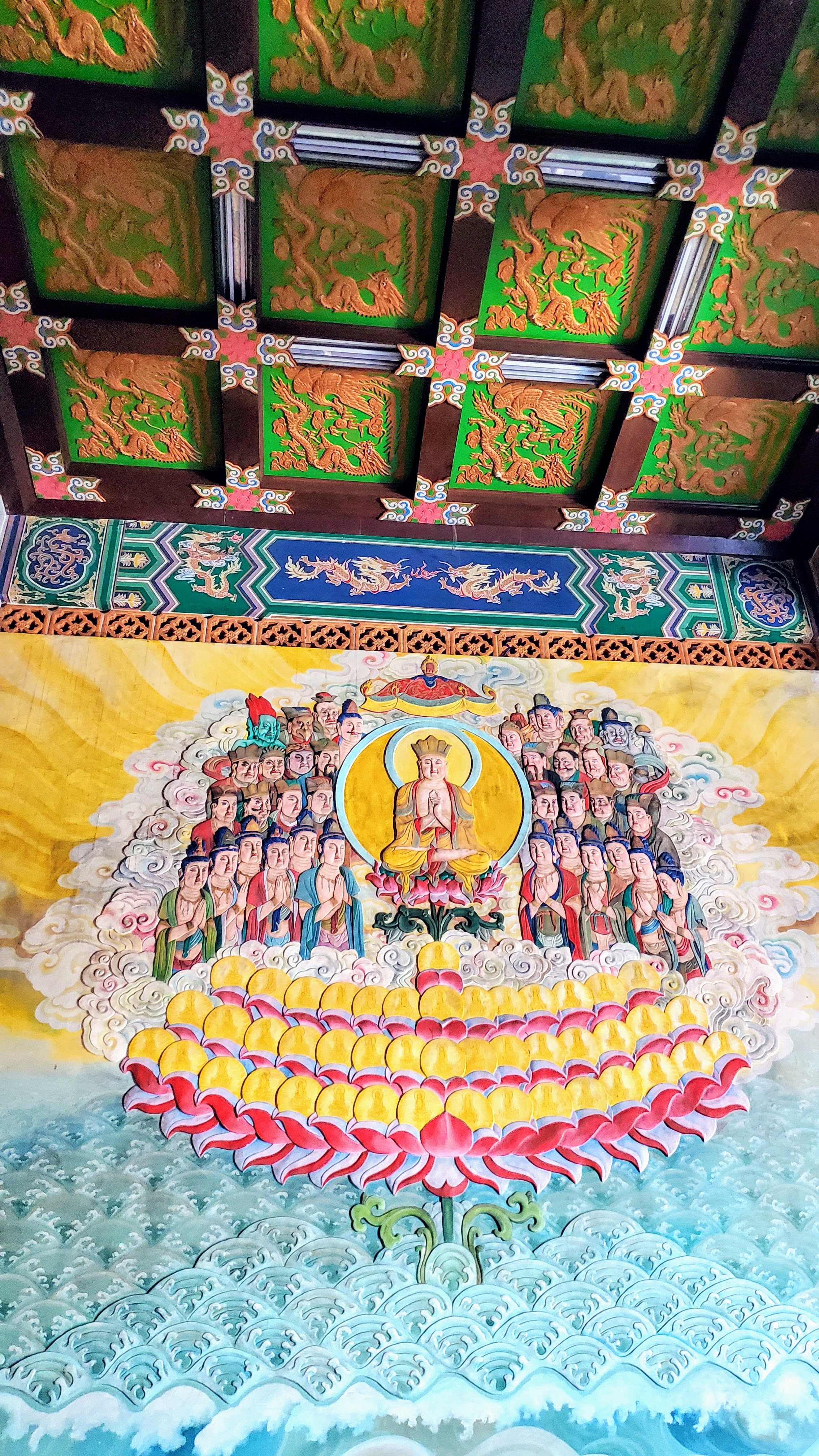 Visiting Kek Lok Si: What makes it unique is that among its millions of Buddhas it shows the blending of cultures that is so representative of Malaysia by including many stylistic representations of Buddha.