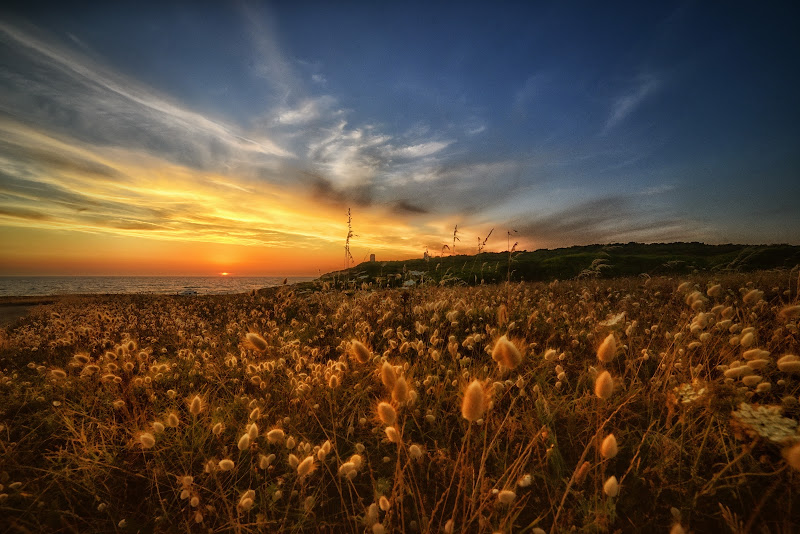 Tramonto a  su Cuccuru Mannu di Muttos